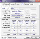 Systeeminformatie CPUZ RAM SPD