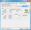 Systeeminfo CPUZ videokaart