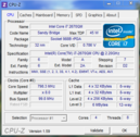 Systeminfo CPUZ CPU