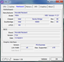 Systeminfo CPUZ Mainboard