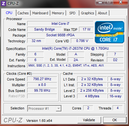 Systeeminformatie CPUZ CPU