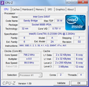 Systeeminformatie CPUZ CPU