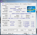 System info CPUZ CPU