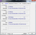 Systeeminfo CPUZ Cache