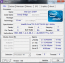 Systeeminfo CPUZ CPU