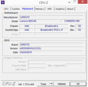 System info: CPU-Z Mainboard