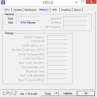 System info CPU-Z Memory