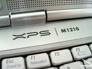 Dell XPS M1210 view