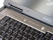 Er is maar één punt van kritiek. Het gedeelte boven het toetsenbord is, typisch Dell niet helemaal strak.