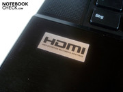 De HDMI-uit geeft video- en geluid op hoge kwaliteit weer.