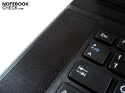 De Fragbook DTX heeft in totaal vier luidsprekers.