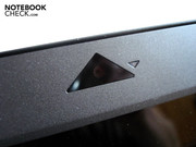 De geintegreerde webcam heeft een resolutie van 2.0 megapixels.
