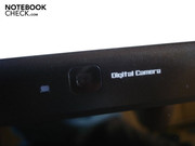 De geïntegreerde 2.0 megapixel webcam