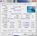 Systeeminfo CPUZ CPU