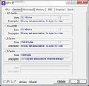 Systeeminformatie CPUZ Cache