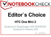 Keuze van de Redactie in Juli 2014: HTC One Mini 2