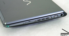 Sony Vaio VGN-FE31B Interfaces