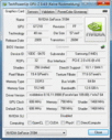 Systeem informatie GPUZ Nvidia 310M