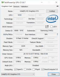 GPU informatie