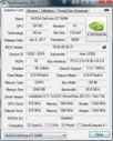 Systeeminformatie GPUZ Geforce GT 540M