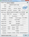 Systeeninformatie GPUZ Intel HD 3000