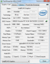 Systeem informatie GPUZ Intel HD