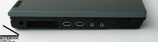 HP Compaq 6710b Interfaces
