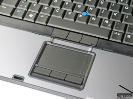 HP Compaq 8710w touchpad