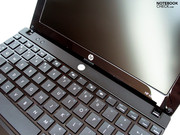 De afwerking van de netbook is over het algemeen ook goed in orde.