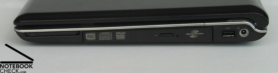 HP Pavilion dv6598eg Interfaces