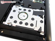 De 1 TB harde schijf is een 5400 rpm model.