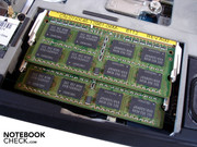 De DDR3 RAM loopt van twee tot en met acht GB.