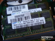 Beide Ram slots zijn reeds bezet met 2x 2048 MByte DDR3-RAM