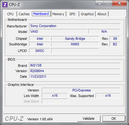 Systeem info CPUZ Mainboard