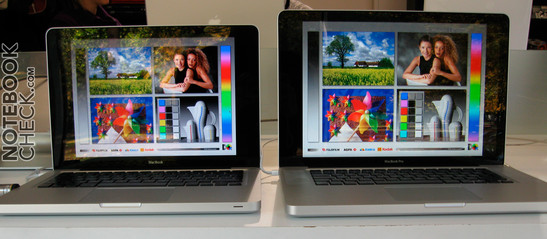Kijkhoeken van de MacBook vs. MacBook Air Kijkhoeken van de MacBook vs. MacBook Air