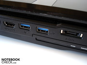 De X7200 barebone heeft twee geavanceerde USB 3.0 poorten.