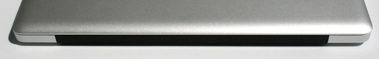 Achterkant: WLAN en Bluetooth antenne onder zwart plastic cover
