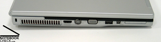 Sony Vaio FZ21E Interfaces