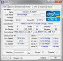 Systeeminfo CPUZ CPU