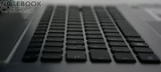Het toetsenbord ziet er goed uit en kan efficiënt worden gebruikt.