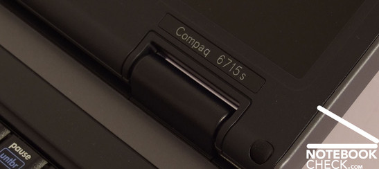 Review HP Compaq 6715s Logo