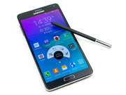 Getest: Samsung Galaxy Note 4 (SM-N910F). Testmodel ter beschikking gesteld door Notebooksbilliger.
