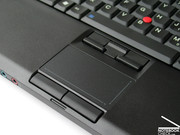 De touchpad/trackpoint combinatie van de Lenovo Thinkpad W500 heeft de gebruikelijke kwaliteiten.