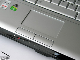 Toshiba Satellite A210 Touchpad