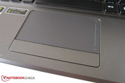 Het gladde touchpad ondersteunt verschillende multitouch gestures.