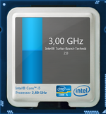 Core i5-2430M: 3.0 GHz maximale kloksnelheid