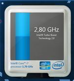 2.8 GHz maximum Turbo kloksnelheid