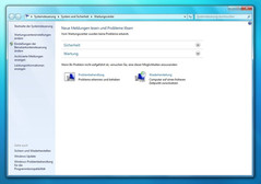 Het onderhoudscentrum van Windows 7 is goed gestructureerd en biedt een relatief goed gamma mogelijkheden