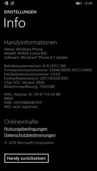 Windows Phone 8.1 update 1 is standaard geïnstalleerd.