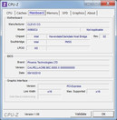 Systeeminfo CPUZ moederbord